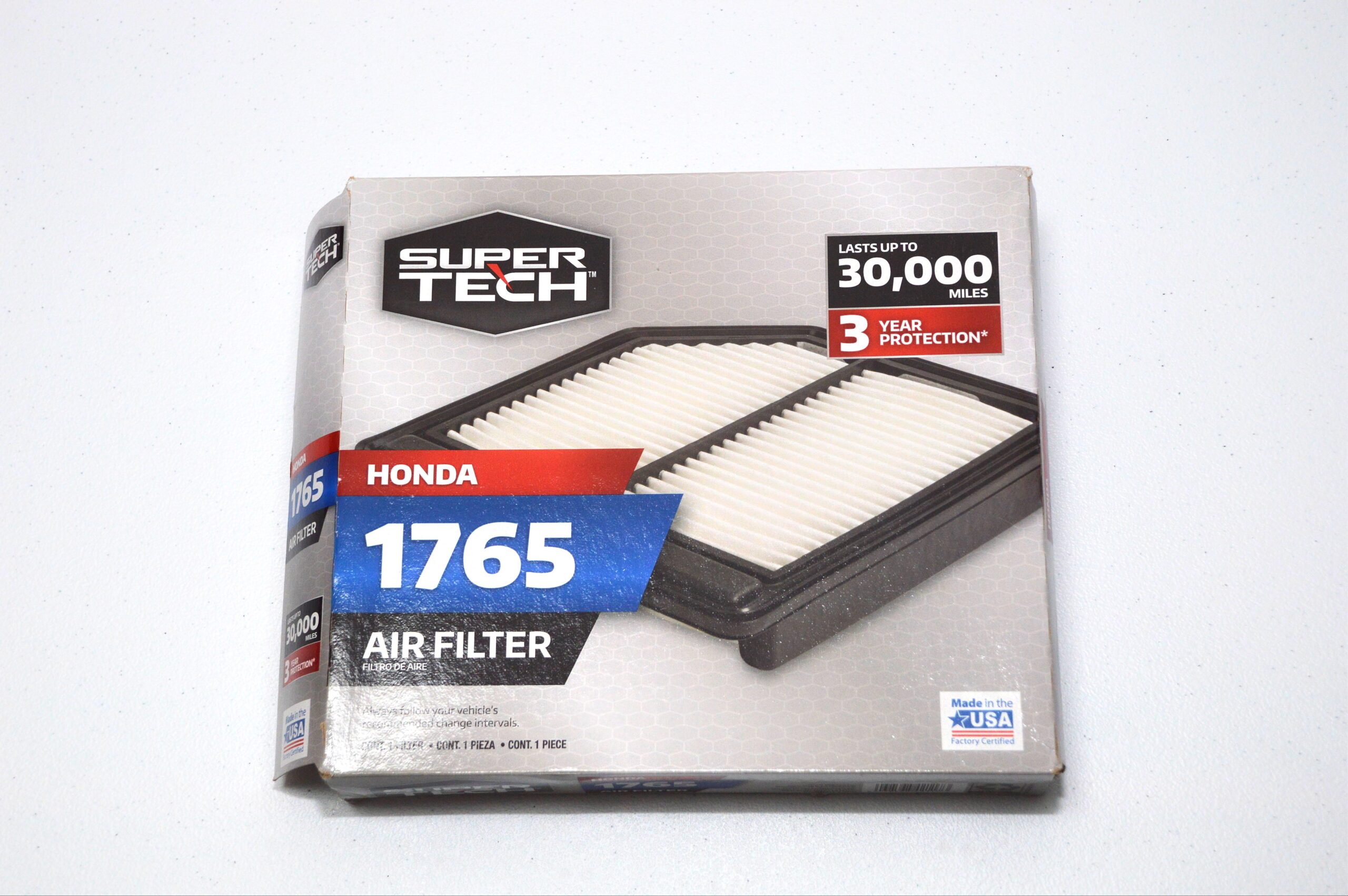 Super Tech Engine Air Filter Comparison Honda Civic 2010