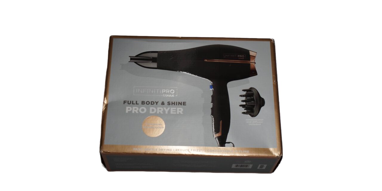 Conair InfinitiPro Hair Dryer Review (Model 650R)